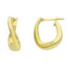 Creoler 18K Guld - 17 x 19 mm