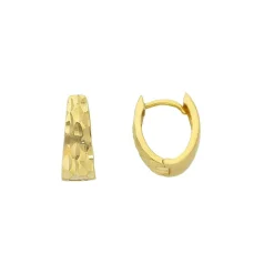 Creoler 18K Guld - 11 x 12,5 mm