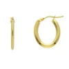 Creoler 18K Guld - 10 x 15 mm
