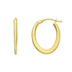 Creoler 18K Guld - 15 x 19 mm