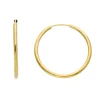 Creoler 18K Guld - 1,5 x 25 mm