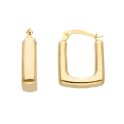 Creoler 18K Guld - 15 x 19 mm
