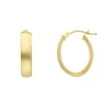 Creoler 18K Guld - 13,5 x 17,5 mm