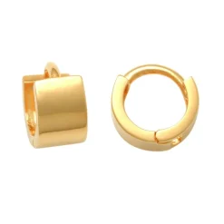 Creoler 18K Guld - 8 x 4,5 mm