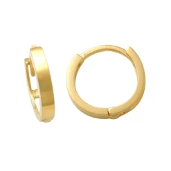 Creoler 18K Guld - 11,1 x 1,8 mm