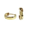 Creoler 18K Guld - 12 x 3 mm