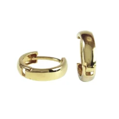 Creoler 18K Guld - 12 x 3 mm