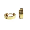 Creoler 18K guld - 11 x 2,8 mm