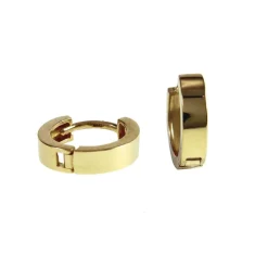 Creoler 18K guld - 11 x 2,8 mm