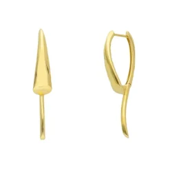 Creoler 18K Guld - 45 x 14 mm