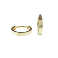 Creoler 18K Guld - 11 x 1,9 mm