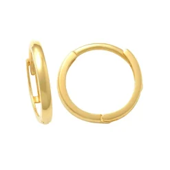 Creoler 18K Guld - 12,5 x 1,7 mm