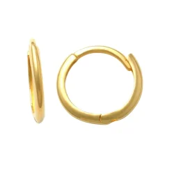 Creoler 18K Guld - 14,2 x 1,7 mm