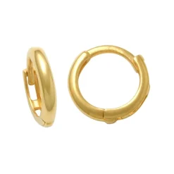 Creoler 18K Guld - 9,5 x 1,8 mm