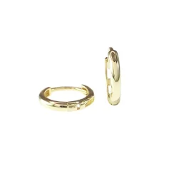 Creoler 18K Guld - 10,7 x 1,9 mm