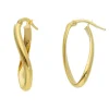 Creoler 18K Guld - 15 x 20 mm