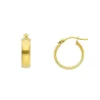 Creoler 18K Guld - 4x14 mm