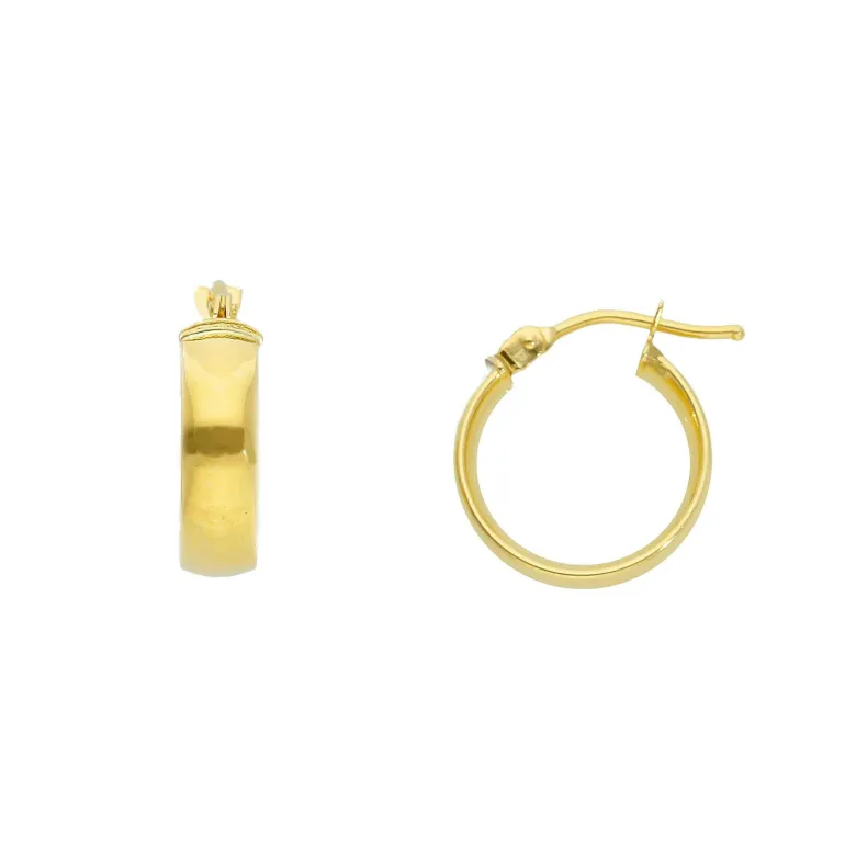Creoler 18K Guld - 4x14 mm
