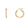 Creoler 18K Guld - 2x14 mm