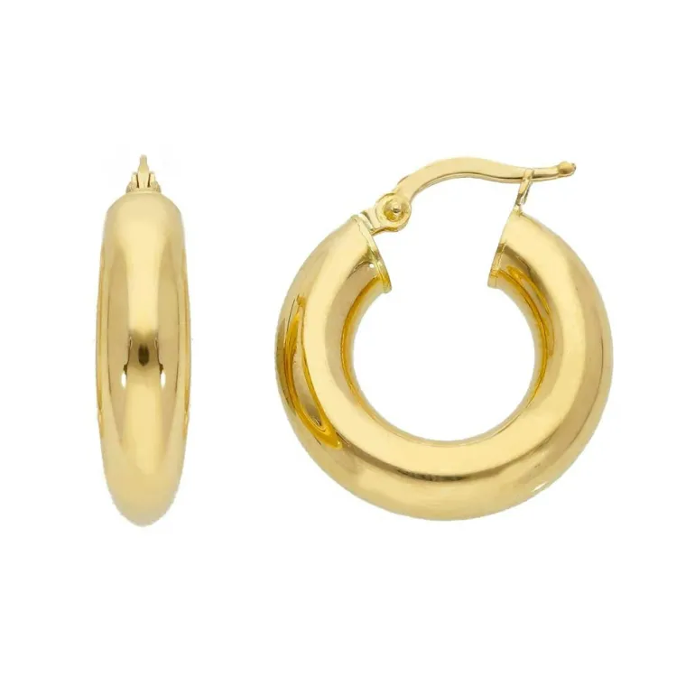 Creoler 18K Guld - 5x20 mm