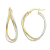 Creoler 18K Guld - 15x20 mm