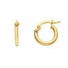 Creoler 18K Guld - 2x11 mm