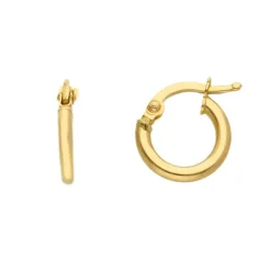 Creoler 18K Guld - 2x11 mm
