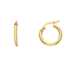 Creoler 18K Guld - 2x14 mm