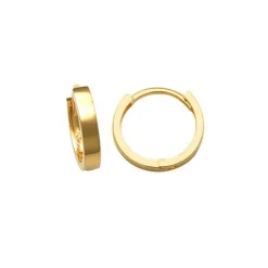 Creoler 18K Guld - 10x1,9 mm