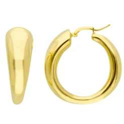 Creoler 18K Guld - 10x27 mm