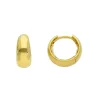 Creoler 18K Guld - 6,5x15 mm