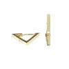 Creoler 18K Guld Triangle - 14 x 1,7 mm