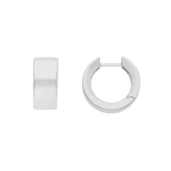 Creoler 18K Vitguld - 13 x 5,5 mm
