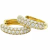 Creoler Pavée Diamonds Guld 0,62ct