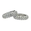Creoler Pavée Diamonds Vitguld 0,62ct