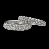 Creoler Pavée Diamonds Vitguld 0,69ct
