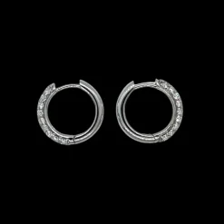 Creoler Pavée Diamonds Vitguld 0,62ct