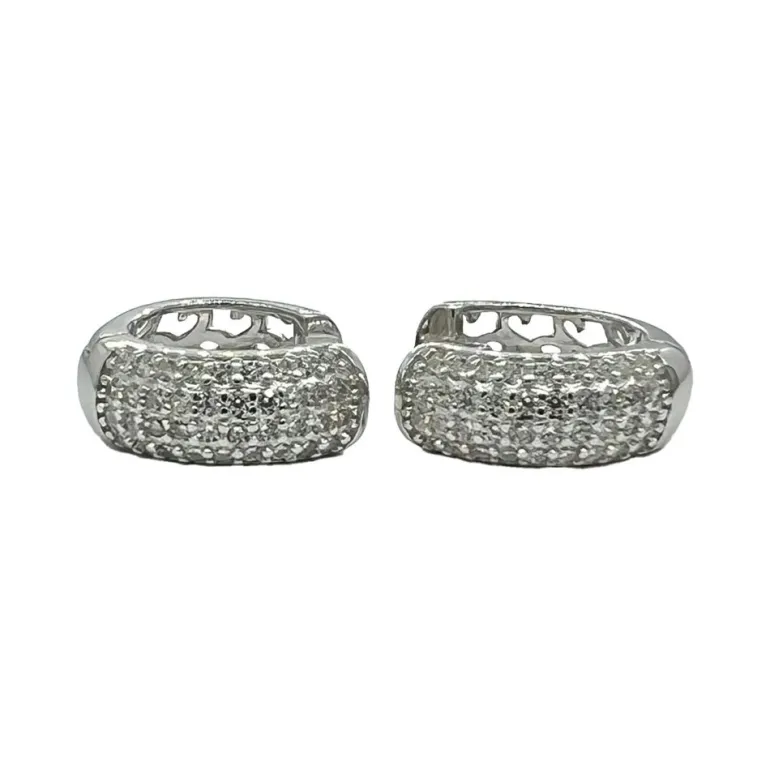 Creoler Pavée Sparkling Silver