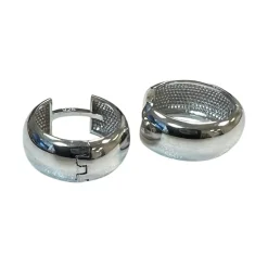 Creoler Rhodinerat Silver - 5,8 x 13 mm