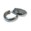 Creoler Rhodinerat Silver - 3,7 x 12,8 mm