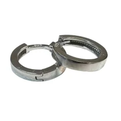 Creoler Rhodinerat Silver - 2 x 10,6 mm