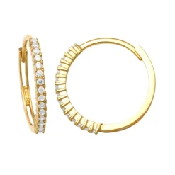 Creoler Sparkling 18K Guld