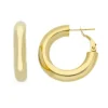 Creoler/Clips 18K Guld - 25 mm