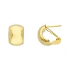 Creoler/Clips 18K Guld - 14 mm