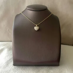 Diamanthänge Heart Guld 18K - 10 mm