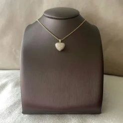 Diamanthänge Heart Guld 18K - 12 mm