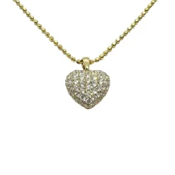 Diamanthänge Heart Guld 18K - 12 mm