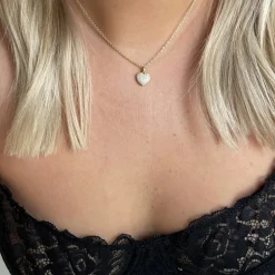 Diamanthänge Heart Guld 18K - 10 mm