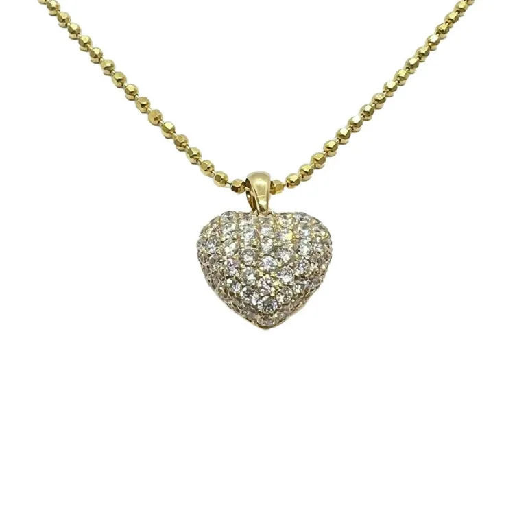 Diamanthänge Heart Guld 18K - 12 mm