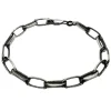 Fantasiankar Armband Oxiderat Silver - 6 mm